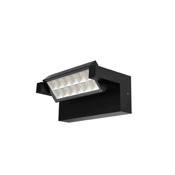 Lámpara LED, dirigible de pared arbotante, exterior, 10 W, LED integrado. 10HLED123MV30N Tecnolite