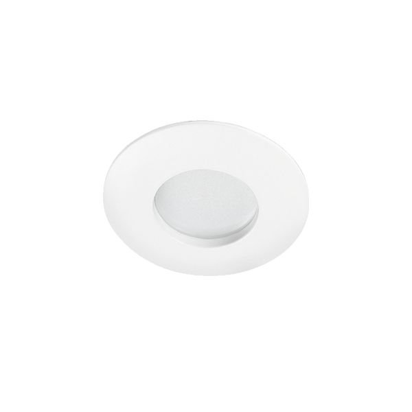 Lámpara empotrable a prueba de Vapor, 50 W, base GX5.3, no incluye foco. 10YD101MVB Tecnolite
