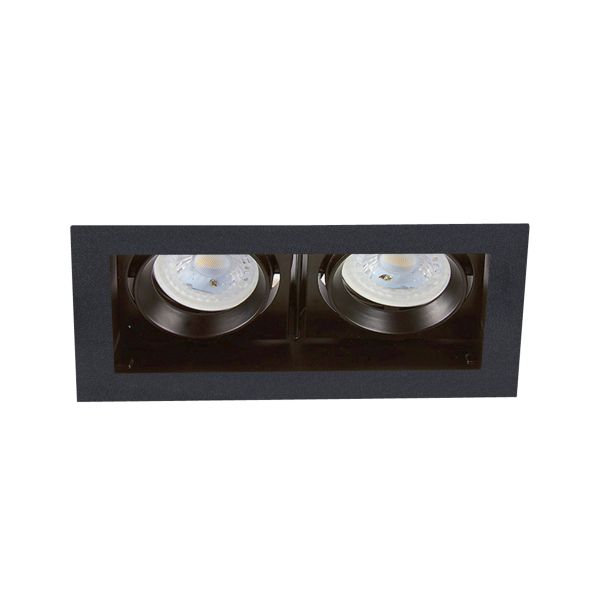 Lámpara de interior para empotrar, base GX5.3/GU10, dirigible, 14 W. 120YD4002MVN Tecnolite