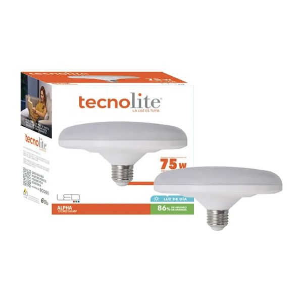 Foco circular, LED, 12 W, base E27, no atenuable. 12CIRLED65MV Tecnolite