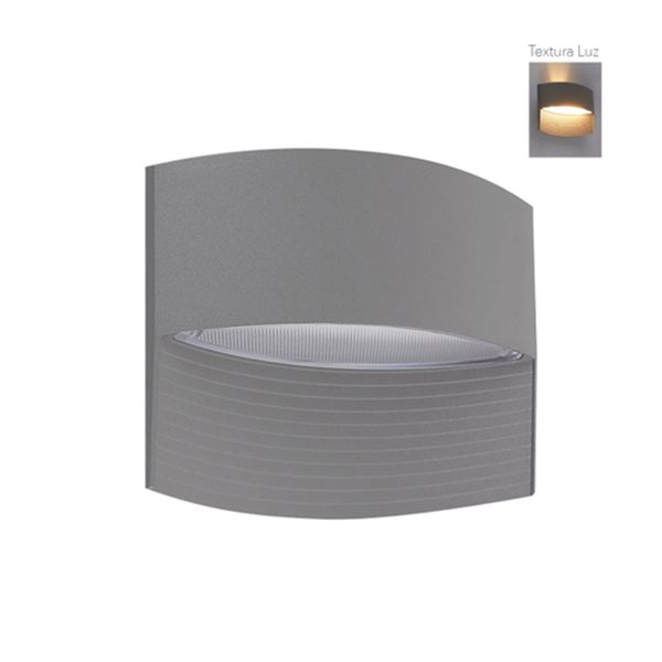 Lámpara LED, de exterior, para sobreponer, 13 W, luz cálida 3000 K. 13HLED922V30G Tecnolite