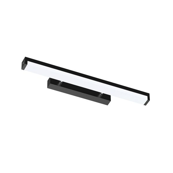 Lámpara LED lineal dirigible, luz blanca ajustable, 15 W, negro. 15ETLED18MVCCN Tecnolite