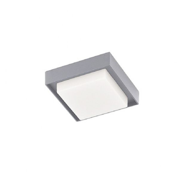 Lámpara LED plafón para techo, interior y exterior, 15W, gris. 15PTLLED1131CV65G Tecnolite