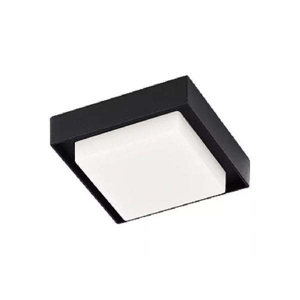 Lámpara LED plafón para techo, interior y experior, 15W, negro. 15PTLLED1131CV65N Tecnolite
