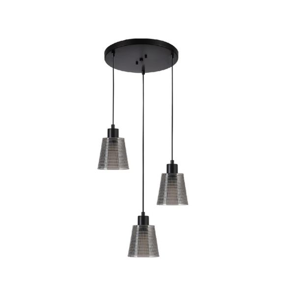 Lámpara colgante de cristal 180 W, E27. 180CTL8361MVCH Tecnolite