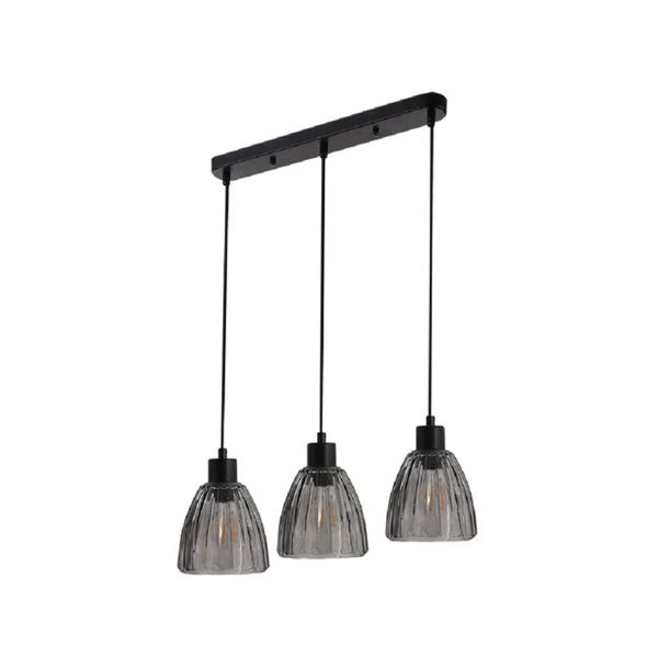 Lámpara colgante 180 W, 3 bases, E27. 180CTL8362MVCH Tecnolite