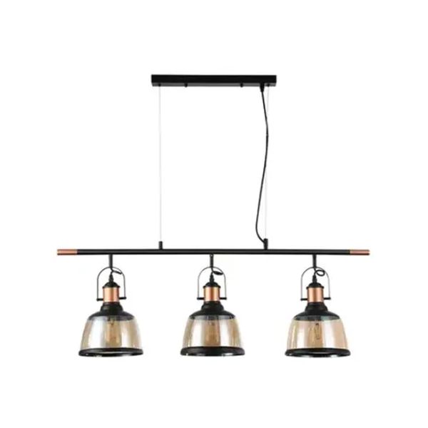 Lámpara colgante LED, con 3 sockets para foco E27, ideal para decorar, 180 W. 180CTL8370MVNCA Tecnolite