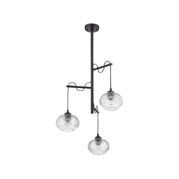 Lámpara colgante 180 W, 3 bases, E27. 180CTL8403MVCT Tecnolite