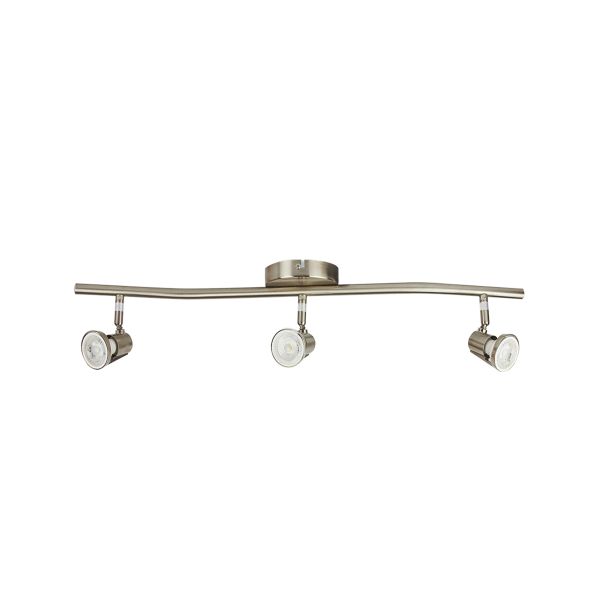 Spot de sobreponer, dirigible, 150 W, 3 bases GU10, focos GU10 no incluido. 180LVR7203MVS Tecnolite