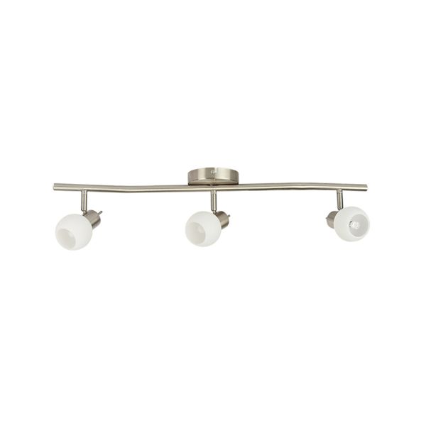 Spot dirigible de 3 luces en riel, 18 W, bases G9. 180LVR7403VS Tecnolite