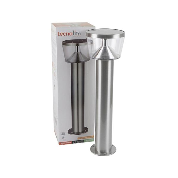 Lámpara Solar LED, con estaca, IP44, 1 W, 3 000 K, 1SOLLED10VD30S Tecnolite