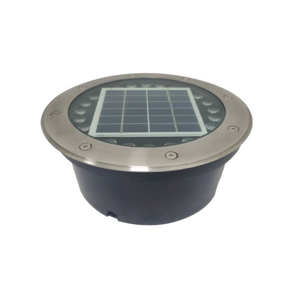 Lámpara solar de piso LED, con control remoto, 3000 K, 0.8 W. 1SOLLED29DC30N Tecnolite