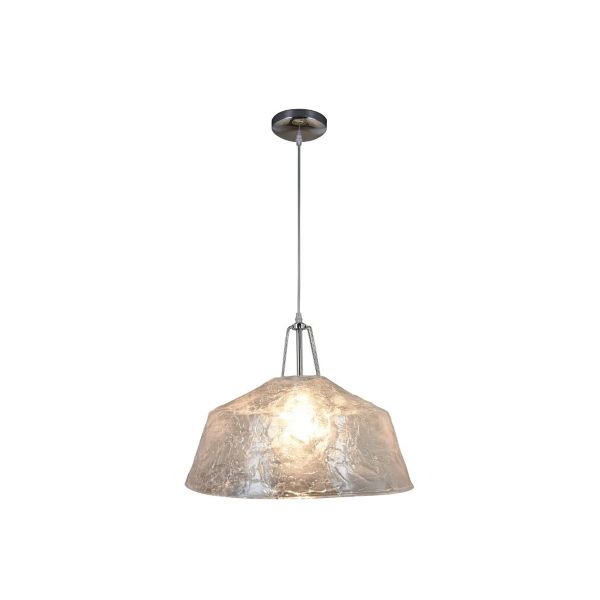 Lámpara colgante LED, con un socket para foco E26, acrílico transparente. 20CTL1310MVAT Tecnolite