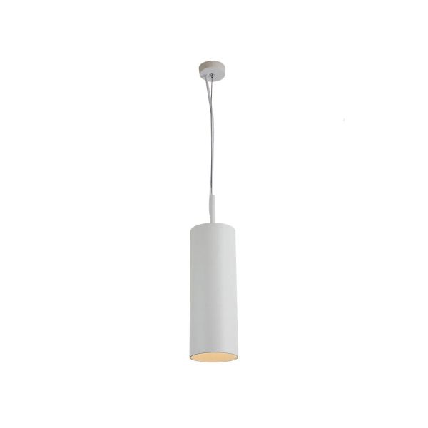 Lámpara colgante de techo, con altura ajustable en acabado de aluminio blanco, 8.5 W. 20CTL154MVB Tecnolite