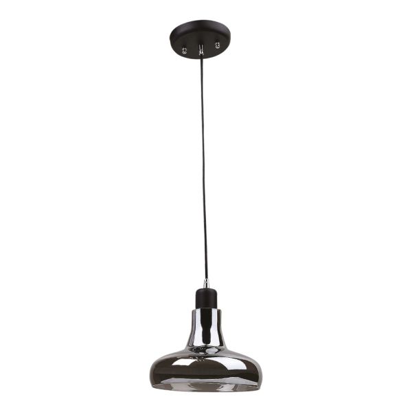 Lámpara colgante de cristal 1.14 m de Altura, potencia Máx. 60 W, 1 Base E27, No incluye foco, 20CTL3302MVNI Tecnolite