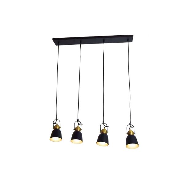 Lámpara colgante, interiores, 8.5W, base E27, negro. 240CTL8004MVN Tecnolite