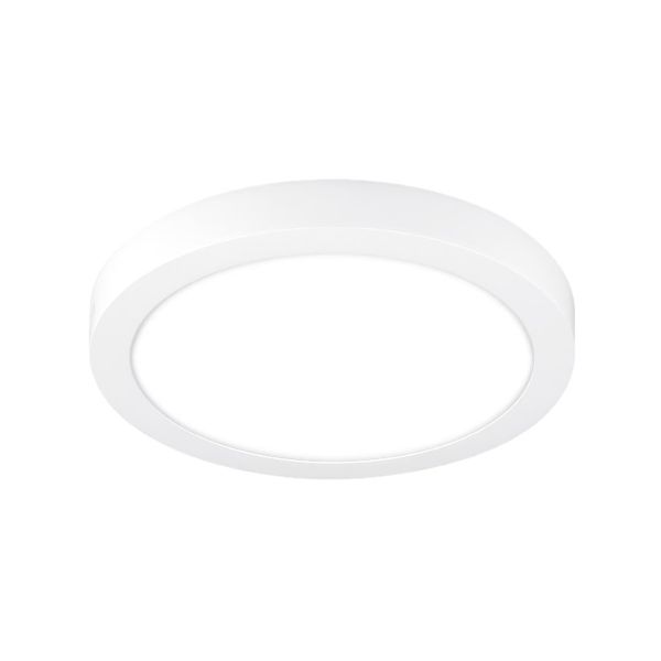 Lámpara sobreponer techo, blanco, 24w, luz suave cálida. 24PTLLEDC30MVB Tecnolite