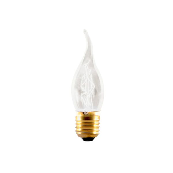 Foco decorativo tipo vela, base E27, 25 W. 25DC35INFTE27VH Tecnolite