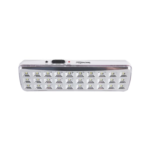 Lámpara LED de emergencia recargable, 6500 K, luz de día, 0.5 W. 2EMLED20MV65B Tecnolite