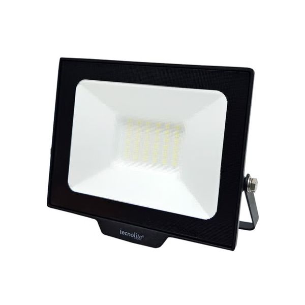 Reflector LED, 30 W, para exterior, luz de día, IP66. 30LQLEDM65MVN Tecnolite