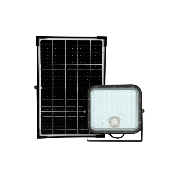 Lámpara solar LED, exterior, 30W. 30SOLLED33VCD65N Tecnolite