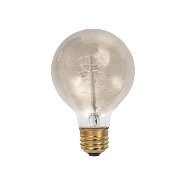 Foco vintage globo incandescente, 35 W, base E27, atenuable. 35DG80INFTE27VH Tecnolite