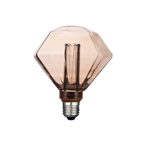 Foco diamante vintage LED, 3.5 W. 3DD125LEDFC20VA Tecnolite