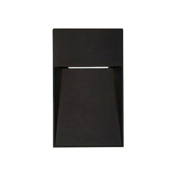 Lámpara LED de cortesía, exteriores, 5 W, negro. 5HLED812CV30N Tecnolite