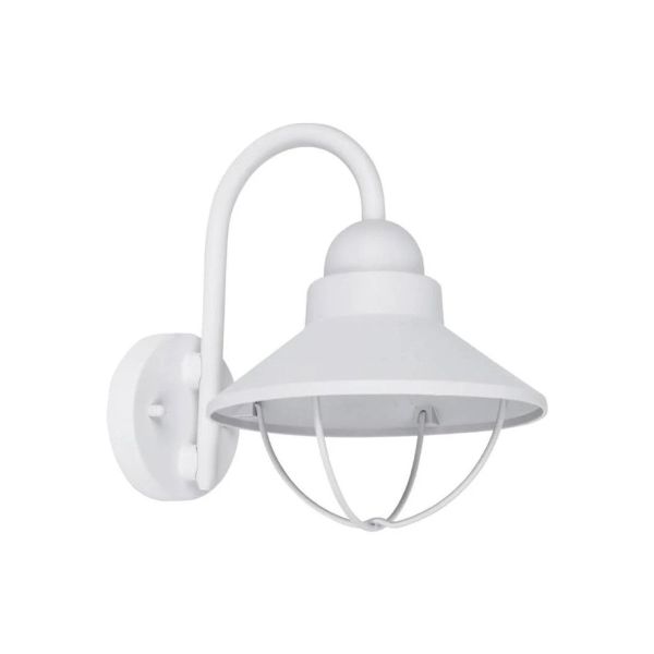 Farol 8.5 W, exterior, base E27, balnco. 60FTL8204MVB Tecnolite