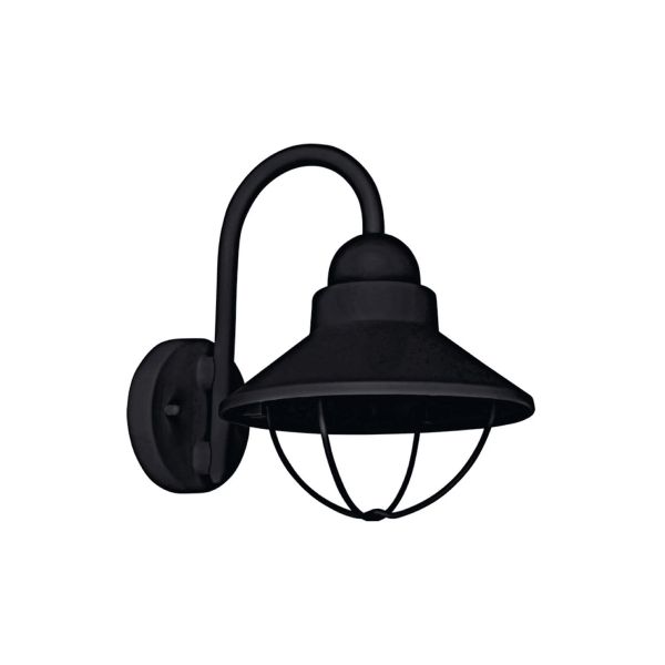 Farol de exterior para sobreponer, 8.5 W, carcasa plástica, negro 60FTL8204MVN Tecnolite