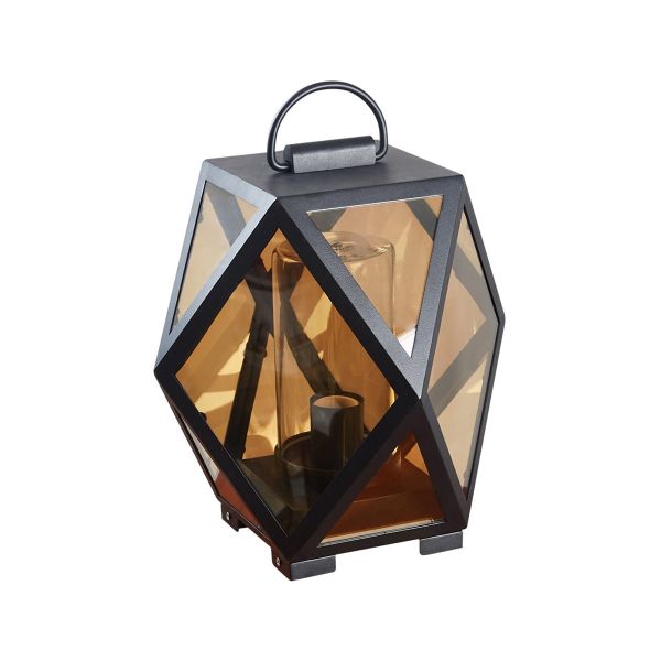 Lámpara de piso para exterior, 60 W, cristal. 60FTLP3432MVCA Tecnolite