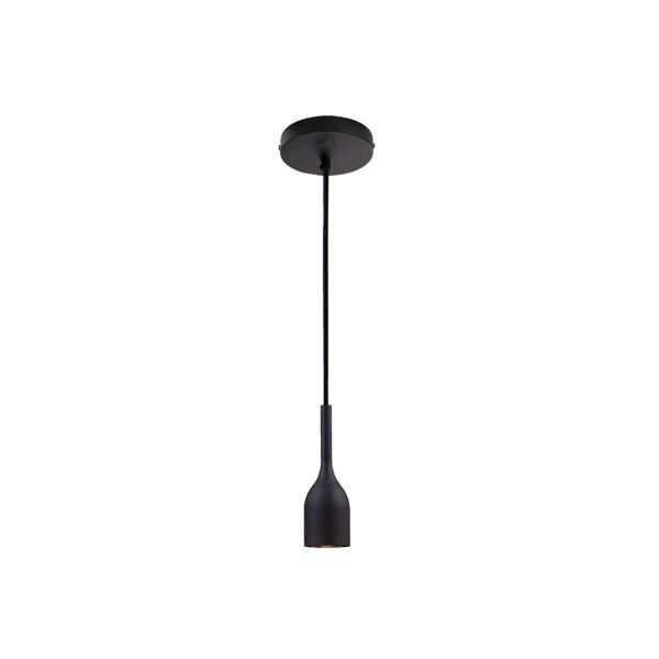 Lámpara colgante de interior, para suspender en techo, 8.5 W, negro. 60SOCK106MVE27N Tecnolite