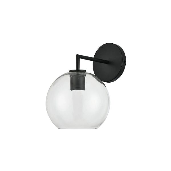 Lámpara de exterior , 8.5 W, pantalla redonda de cristal, negro. 60TL8321MVNCT Tecnolite