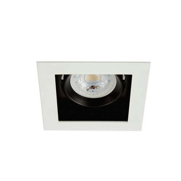 Lámpara empotrable, 7 W, blanco, para casa. 60YD4001MVB Tecnolite