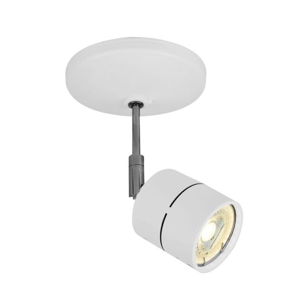 Lámpara, spot, de sobreponer, dirigible, foco no incluido, base GU10, 50 W. 60YSN368LMVB Tecnolite