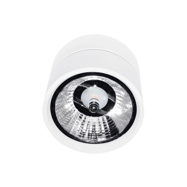 Lámpara spot de sobreponer, 6 W, blanco, empotrable. 60YSN4024MVB Tecnolite