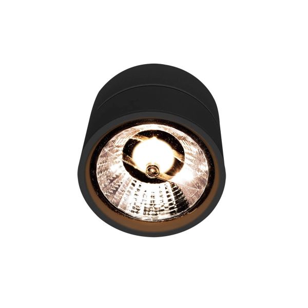 Lámpara spot de sobreponer, 6 W, negro, empotrable. 60YSN4024MVN Tecnolite