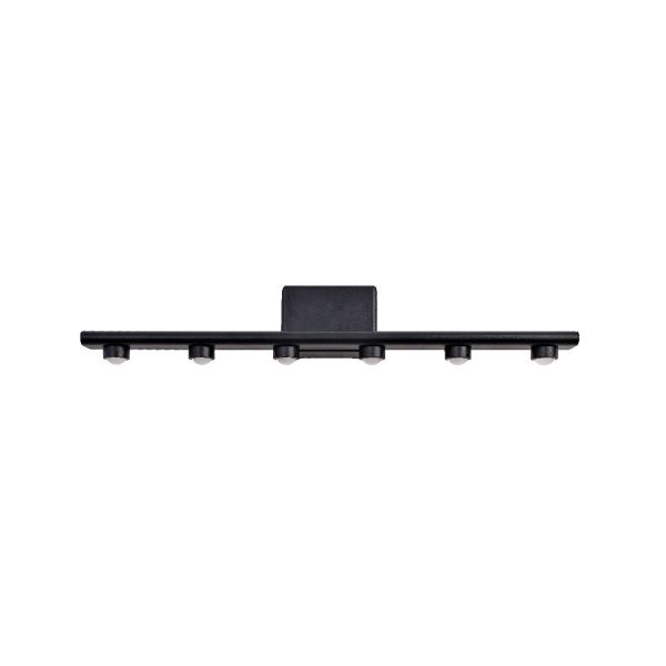 Lámpara de pared arbotante LED, 6 W, 3000 K, negro. 6HLED423MV30N Tecnolite