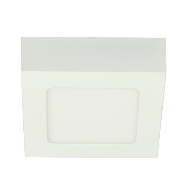 Lámpara Plafón LED de Sobreponer, 6 W, Luz de Día, Interiores, No atenuable, LED integrado. 6PTLLEDC65MVB