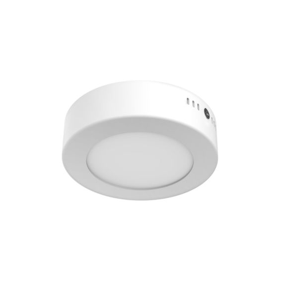Lámpara plafón LED techo 6 W, blanco para casa. 6PTLLEDR65MVB Tecnolite