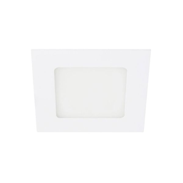 Lámpara plafón LED techo 6 W, blanco para casa, cuadrada. 6YDLED431MV30B Tecnolite