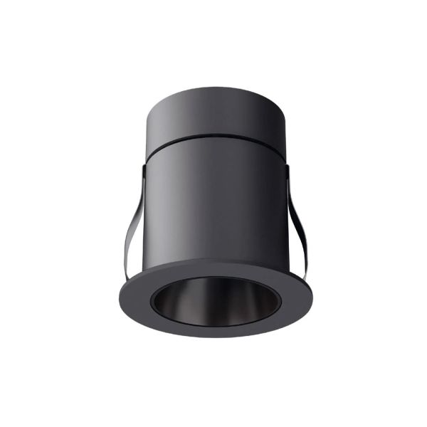 Lámpara Downlight LED para techo empotrable, 7 W, negro. 7YDLED1093MV30N Tecnolite