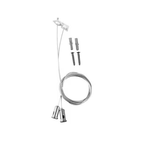 Cable de acero para suspensión, negro, satin. ADLFCLEDCSB Tecnolite