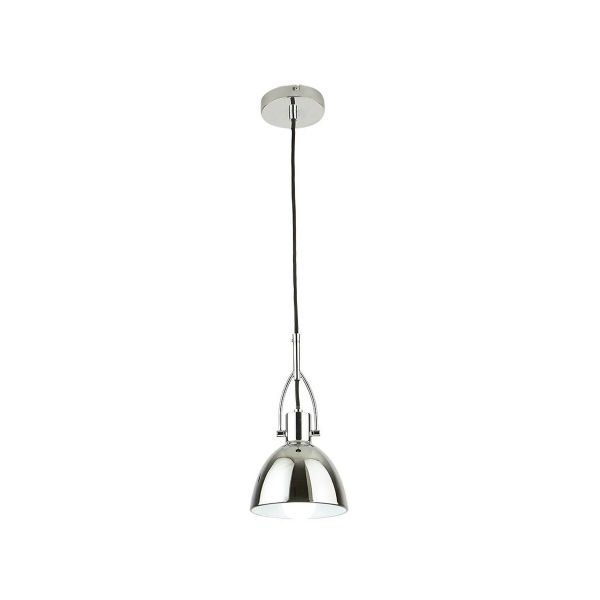 Lámpara colgante LED, con un socket para foco E27, 13 W, cromado. CTL-8210/CR Tecnolite