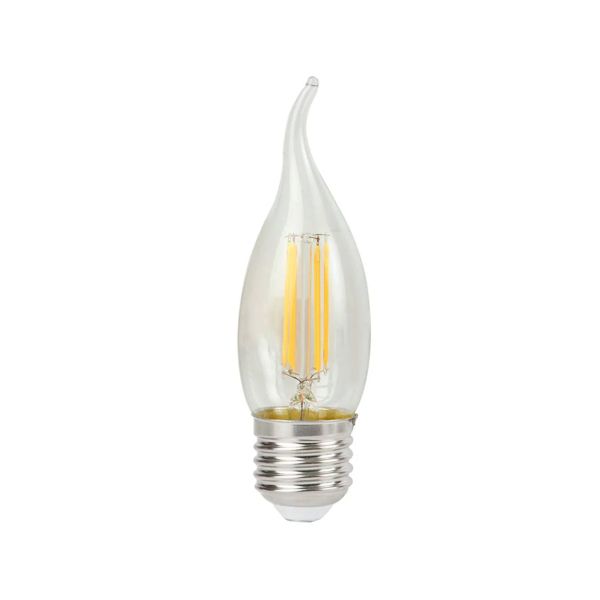 Foco vela LED filamento 4.5 W. FFE27D-LEDF001/27 Tecnolite