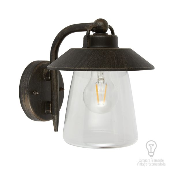 Farol de exterior para sobreponer, 20 W, Base E27, FTL-3423/BA Tecnolite