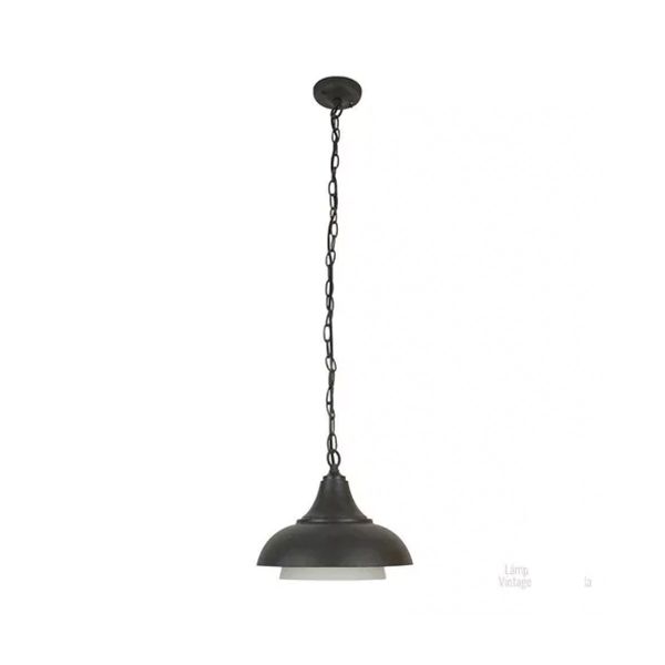 Farol de exterior de suspender terminado bronce antiguo, 20 W. FTL-3426/BA Tecnolite
