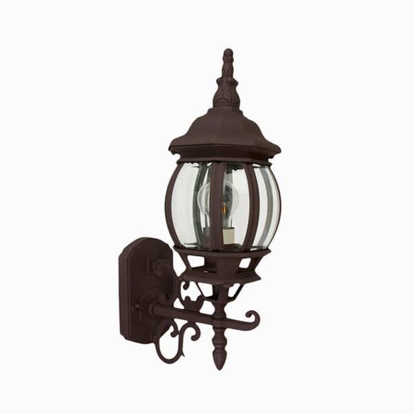 Farol de exterior, para sobreponer, base E27, 26 W, no incluye foco. FTL-7355/CF Tecnolite