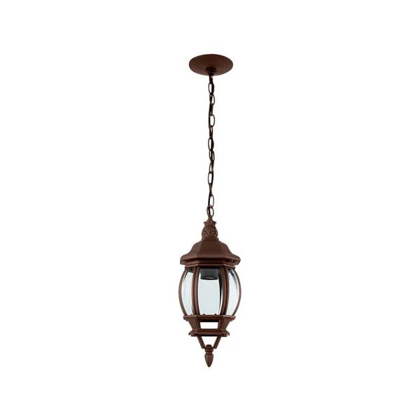 Farol colgante de exterior, 26 W, aluminio, café. FTL-7356/CF Tecnolite