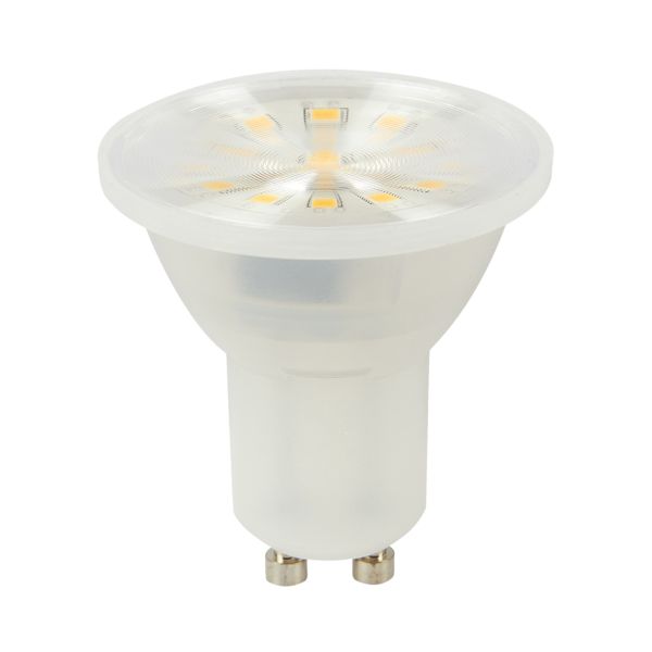 Foco LED, 3 W, Luz suave cálida, base GU10. GU10-SMDLED/3W/30 Tecnolite
